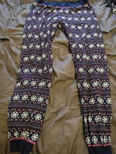 Ladies blue patternd pyjama