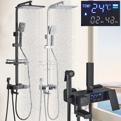 Led exposed bathroom shower - exposed,