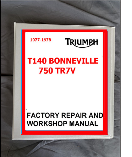 Rh1977 triumph t140 - *rh1977-78,