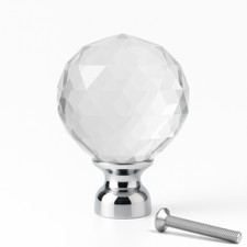 Crystal Cabinet Knobs 30mm