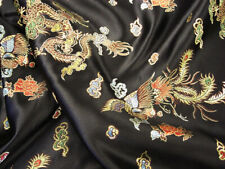 Chinese Fabric Dragon Brocade