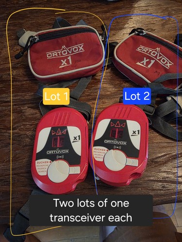 Lots ortovox x1 - of,