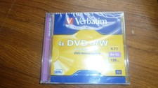 Verbatim DVD+RW - 4.7GB (new &