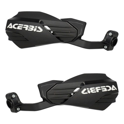 Acerbis black white moto - black/white, moto-x