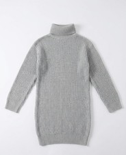 Cozy Grey Waffle-Knit