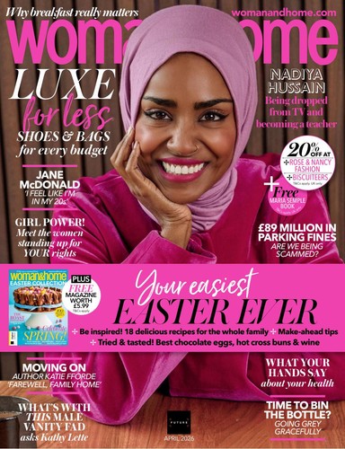 Woman home magazine april - &,