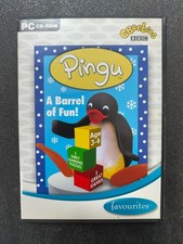 Kids PC CD-ROM game CBeebies Pingu A Barrel Of Fun Ages 3-6