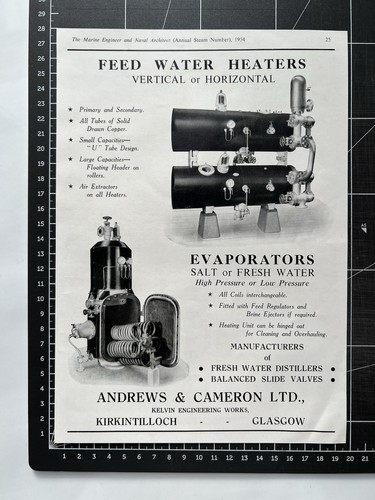 Water heaters evaporators - water,