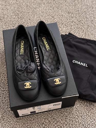 Chanel ballerina leather - chanel,