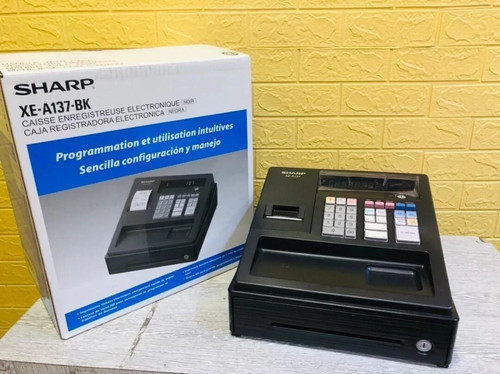 Sharp a137 cash register - sharp,