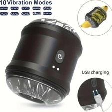 Vibrating Male Masturbator Cup
