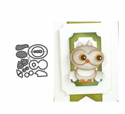 Owl metal die cutter - metal,