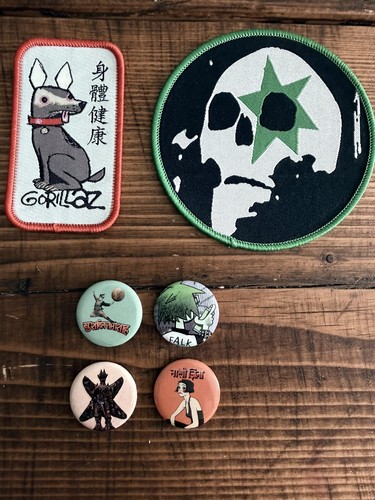 Rare gorillaz sew - gorillaz, patches