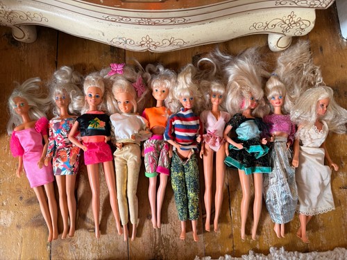 10x vintage mattel dolls - vintage,