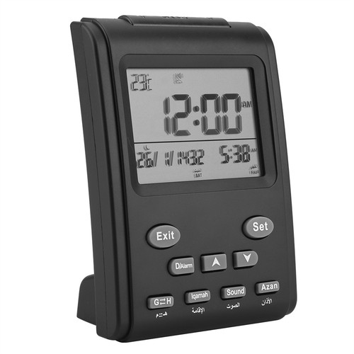 Islamic azan alarm table - alarm, clock