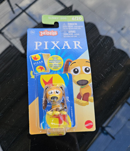 Mattel pixar minis slinky dog - minis,