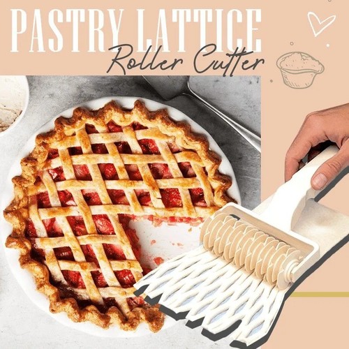 Pastry lattice roller cutter - lattice,