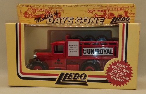 Lledo days uniroyal - lledo, tyres