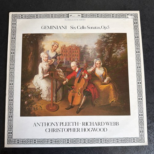 Geminiani six cello sonatas - six,