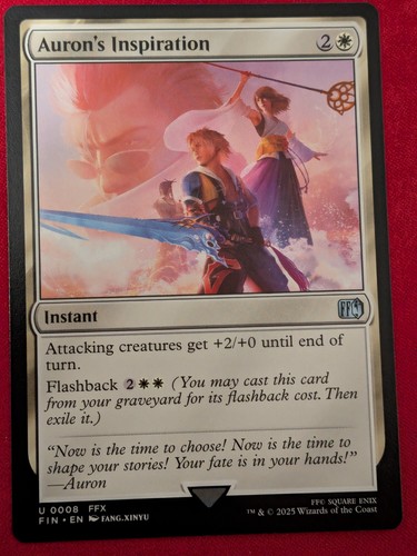 Auron inspiration nm final - auron's,