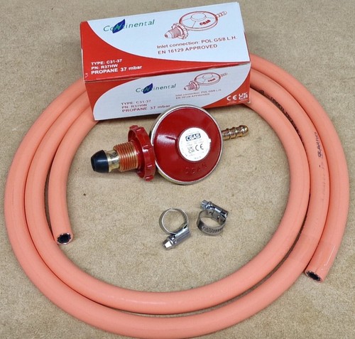 Propane gas regulator with - gas,