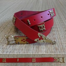 Medieval Red Leather Tunic