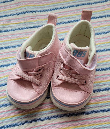 Baby pink trainers - pink, size
