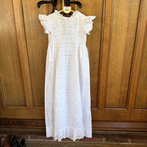 Antique christening gown baby - christening,