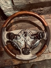 Rover 75 Walnut Wood Steering Wheel Mushroom