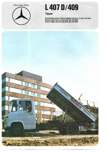 Truck data sheet - sheet,