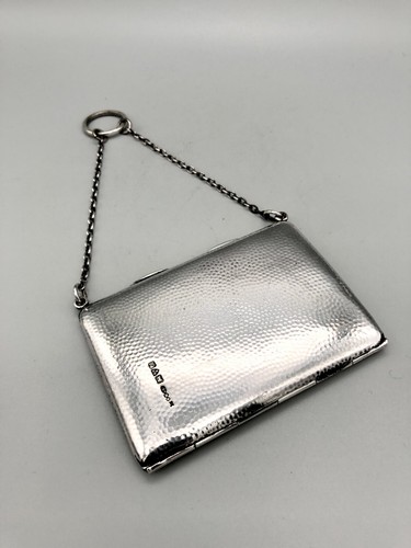Edwardian sterling silver card - sterling,