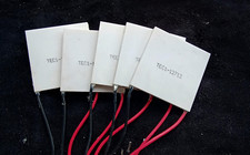 Peltier heat/cooling pump 50mm x 50mm x 4.3mm, pack of 5