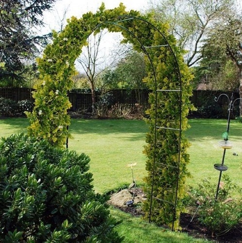 Metal garden arch heavy - metal,