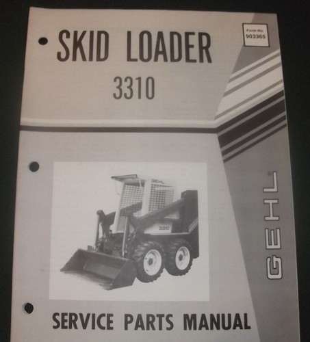 Gehl 3310 skid steer - gehl,