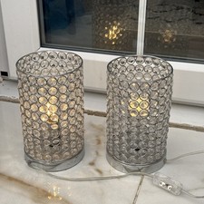  metal crystals Table Lamps