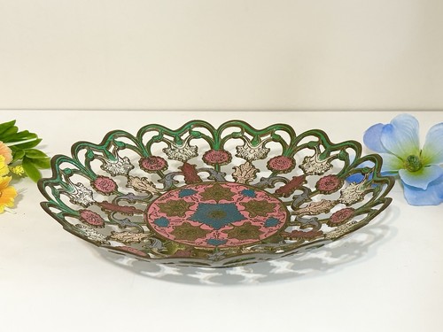 Rare solid brass multicolored - rare,