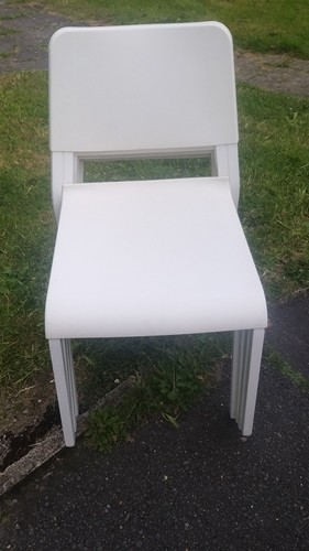 Ikea white teodores chairs set - white,