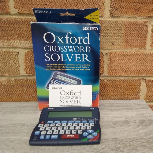Seiko er3700 oxford crossword - seiko,