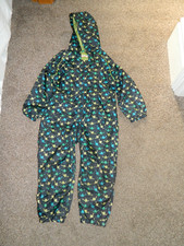 Blue Zoo Dinosaur All-in-one Waterproof Puddle Suit Age 4 - 5 years