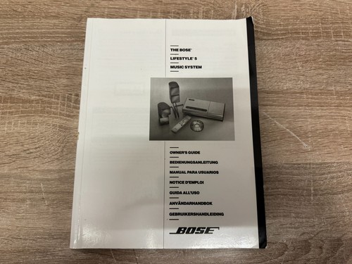 Bose lifestyle user manual - 5,