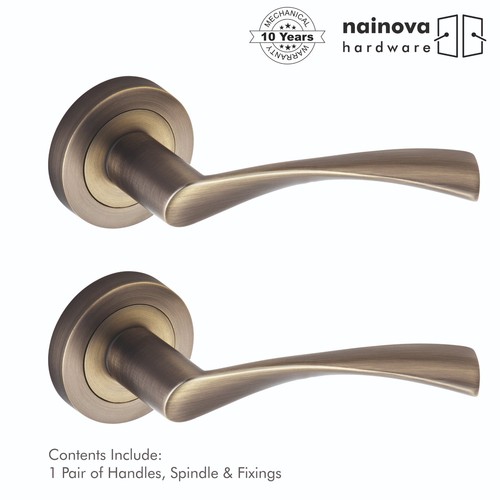 Door handle twirl - twirl, lever