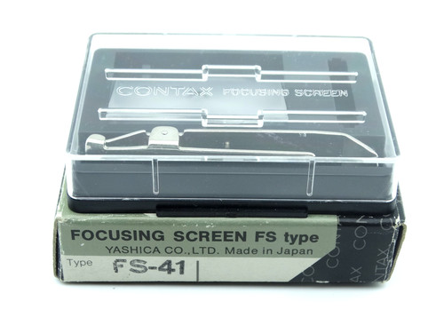 New contax focusing - fs-41,
