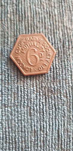 Cooperative society token - society, 6d