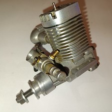 ZOM .25 cu.in. rc model glow engine, made in Spain in the 1970's capacity 4.06cc