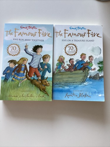 Enid blyton famous five book - famous, 2