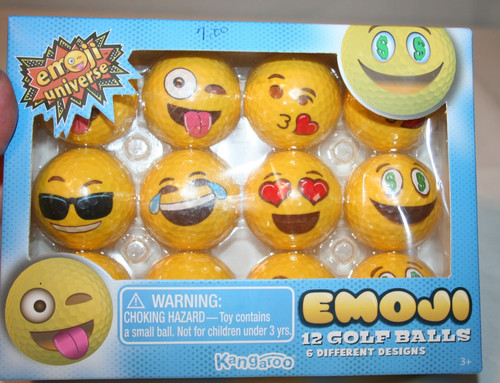 Emoji golf balls - golf, by
