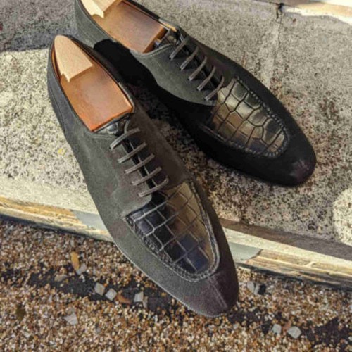 Handmade black sued - handmade,