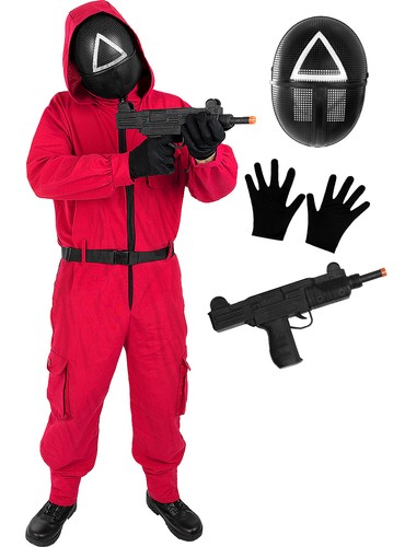 Squid game fancy dress costume - squid,
