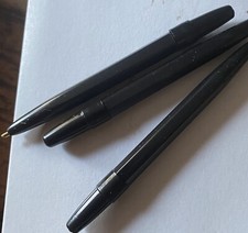 144 MINI BLACK BALL POINT PENS. QUIZZES, GOLF, BRIDGE, CROSSWORD, BOOKIES.