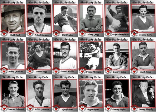 Busby babes manchester united - babes,